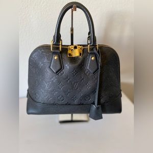 Louis Vuitton Alma Empriente PM Black